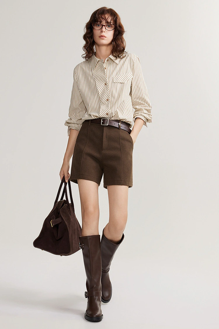 Women's Loose Striped Casual Blouse